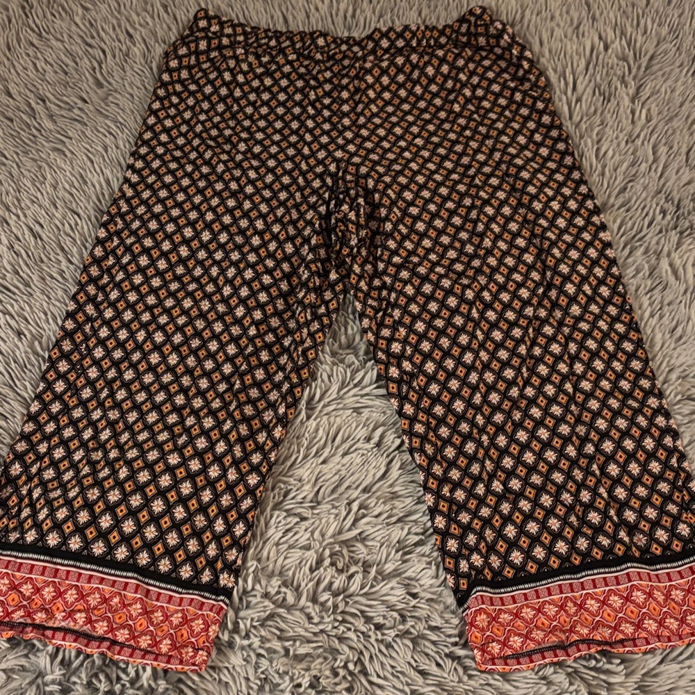 Wide-Leg Boho loose fit lounge Pants
